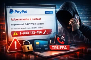 Truffa PayPal - Phishing